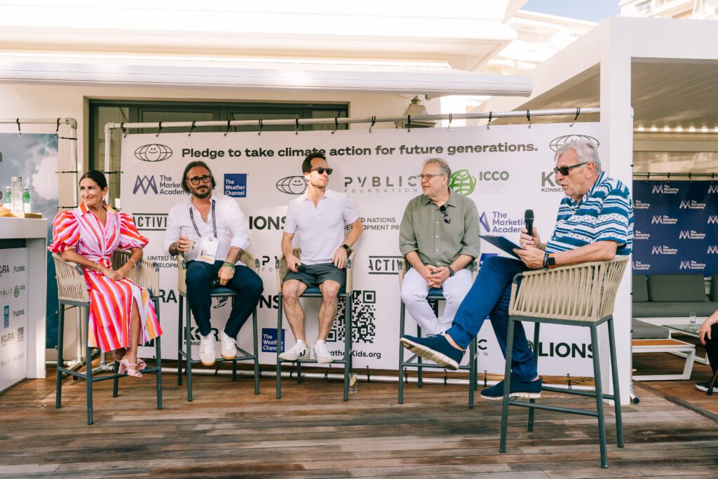 Randi Stipes, Chief Marketing Officer, at Little Black Book & Friends Beach and The Marketing Academy Villa stages
